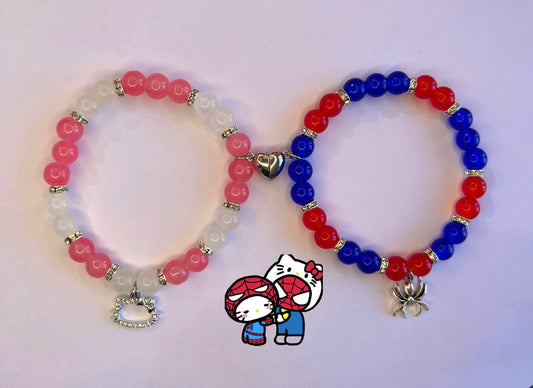 spiderman & hellokitty set